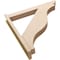 Ekena Millwork 5 1/2-in W x 36-in D x 36-in H Funston Slat Rough Cedar Woodgrain TimberThane Outlooker, Primed Tan OUTUR055X36X36FST24RCPR - alternate 6